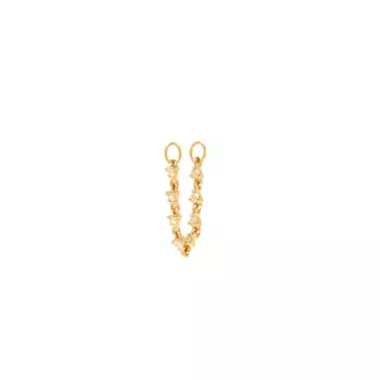 Цепь-Моносерьга White Topaz Earring Chain