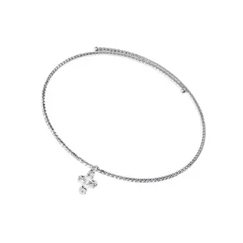 Чокер Choker With A Silver Cross