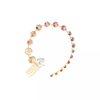 Гребень для волос Crystal Spine Blush Comb