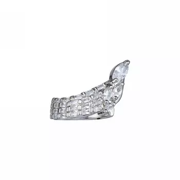 Кафф Curved Crush Cuff - Silver