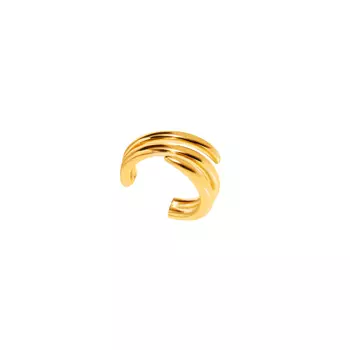 Кафф Golden Triple Asymmetric Cuff