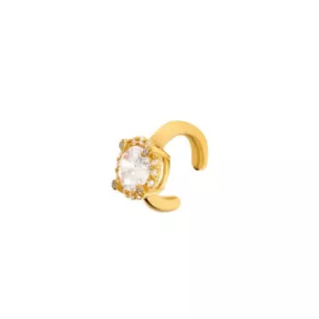Кафф Hefty Cuff Gold Crystal