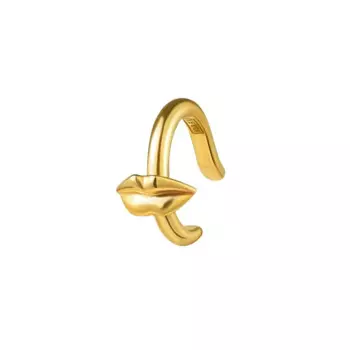 Кафф Kiss Me Softly Lip Cuff - Gold