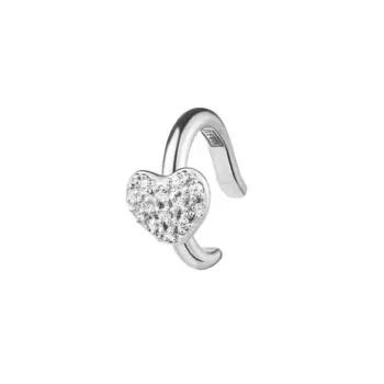 Кафф Puffy Heart Lip Cuff - Silver