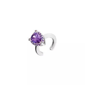 Кафф The Silver Pear Cuff - Violet