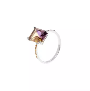 Кольцо Baguette Ametrine Ring