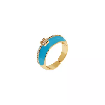 Кольцо Bright Spot Ring – Light Blue