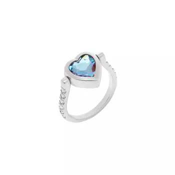 Кольцо Eddy Heart Ring Blue Mystic - You Are Loved