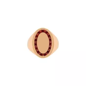 Кольцо Garnet Ovale Ring