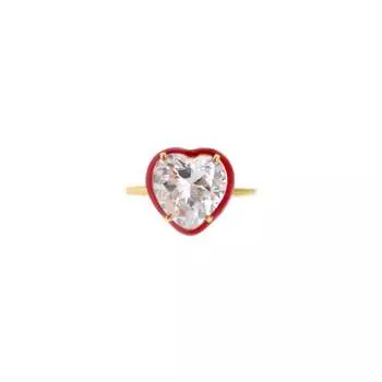 Кольцо Heart Macaroon Ring – Strawberry