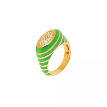 Кольцо I Got A Feeling Ring – Green