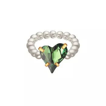 Кольцо Love Ring - Green