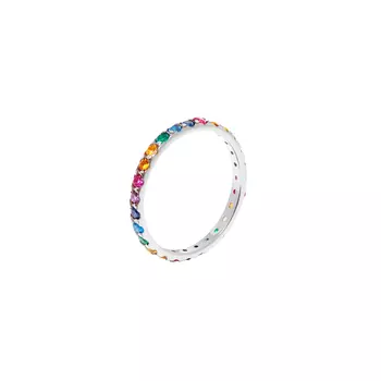 Кольцо Pave Ring – Silver Rainbow