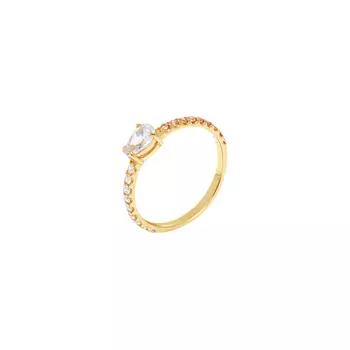 Кольцо Pear Ring – Gold Champagne