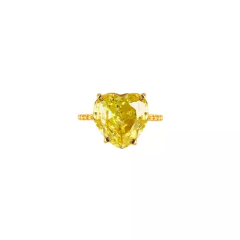 Кольцо Sex in the City Ring – Olive Yellow