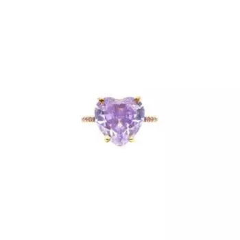 Кольцо Sex in the City Ring – Gold Lavender