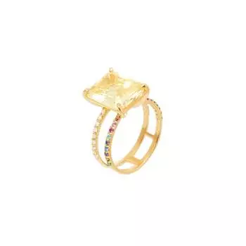 Кольцо Shine Bright Ring – Yellow Gold