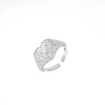 Кольцо Shining Volume Ring - Silver