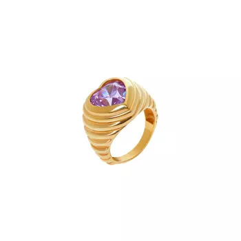 Кольцо Shiny Heart Ring – Lavender