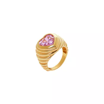 Кольцо Shiny Heart Ring – Pink