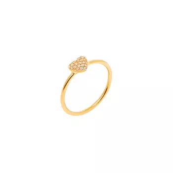 Кольцо Spangled Heart Ring – Gold