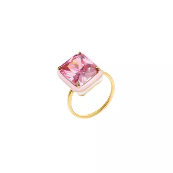 Кольцо Square Macaroon Ring – Pink
