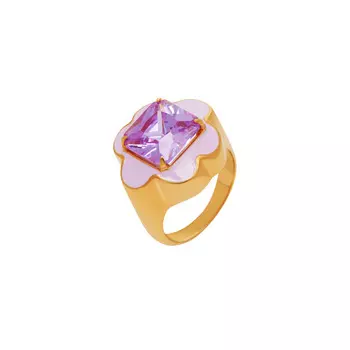 Кольцо Stern Flower Ring - Lavender