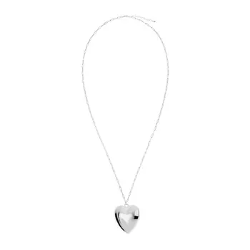 Колье Airy Heart Necklace - Silver