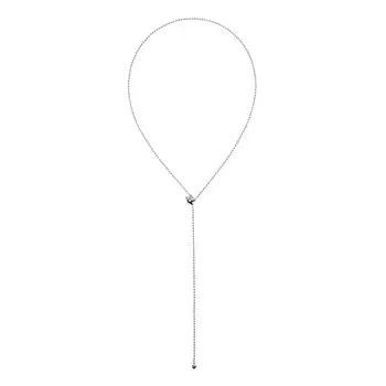 Колье Ball Chain Star Necklace - Silver