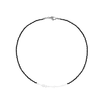 Колье Black Pearly Diamant Necklace – Tiny