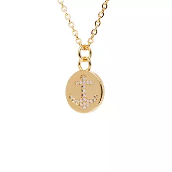 Колье Crystal Anchor Necklace