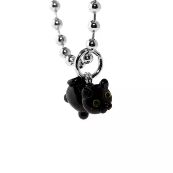 Колье Favorite Fluffy Necklace - Black Cat