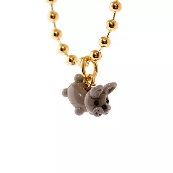 Колье Favorite Fluffy Necklace - French Bulldog
