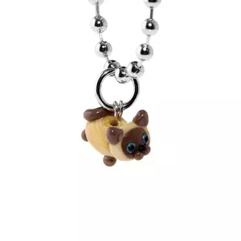 Колье Favorite Fluffy Necklace - Siamese Cat