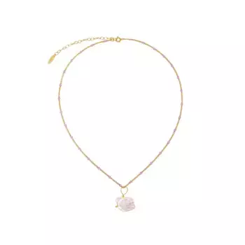 Колье Galini Pearl Charm Necklace