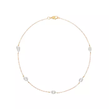 Колье Gently Pearl Chain Necklace