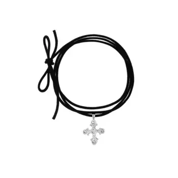 Колье King Neptune Symbol - Silver