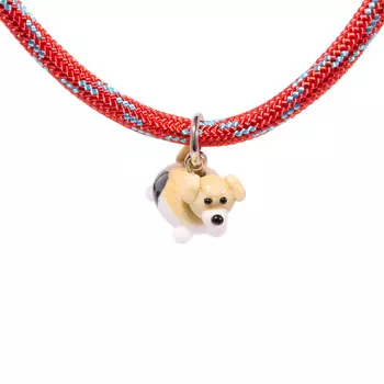 Колье Knitted Cutie Necklace - Beagle