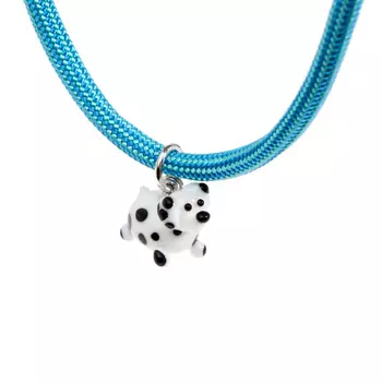 Колье Knitted Cutie Necklace - Dalmatian