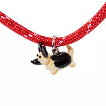 Колье Knitted Cutie Necklace - German Shepherd