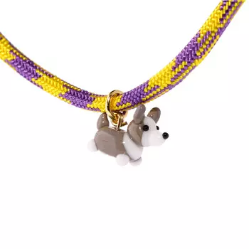 Колье Knitted Cutie Necklace - Husky
