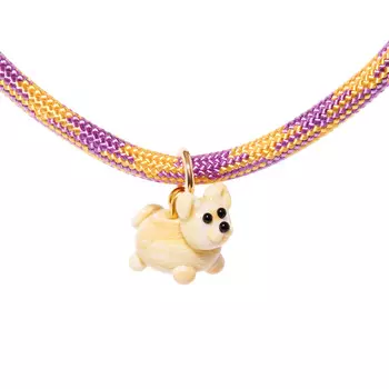 Колье Knitted Kitten Necklace - Fawn Cat