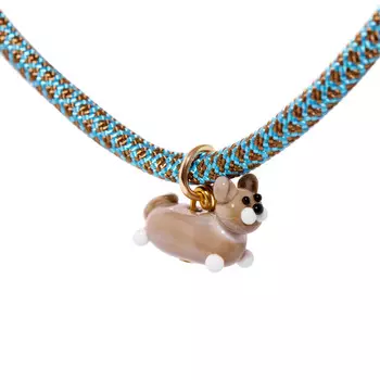 Колье Knitted Kitten Necklace - Munchkin Cat