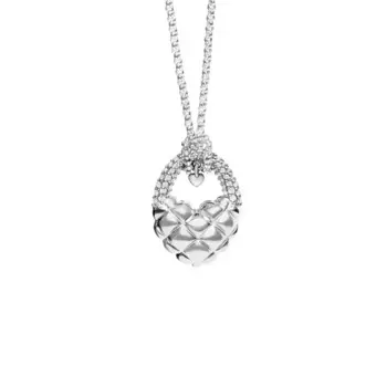 Колье Lock My Heart Necklace - Silver
