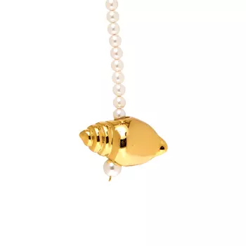 Колье Majorka Pearl Necklace Whith Shell Charm
