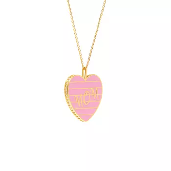 Колье Mom Necklace – Pink