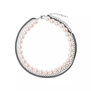 Колье Mult Layered Necklace With Pearls