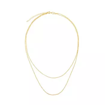 Колье Multilayered Chain - Gold