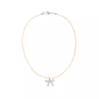 Колье Pearly Bow Necklace