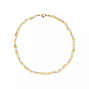 Колье Pearly Facet Necklace